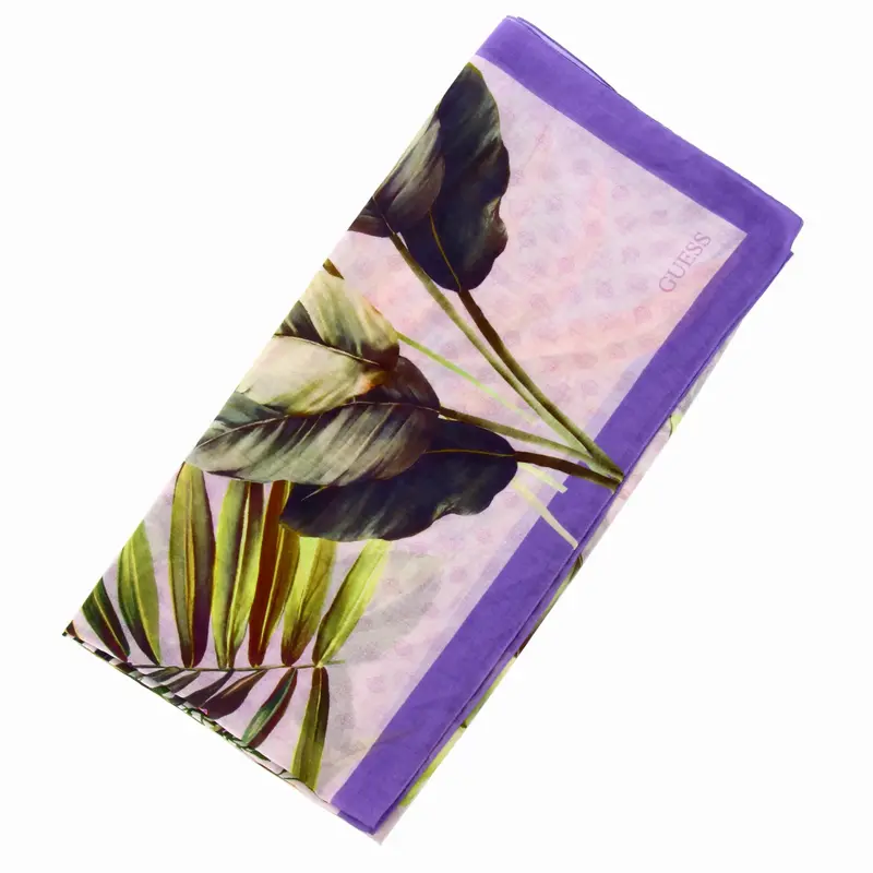 Guess, fabric scarf, AW8813POL03, 120 x 120 cm, women