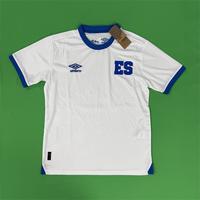 UMBRO 2526 Central North America El Salvador  Home and Away Short Sleeve white  Soccer Jerseys