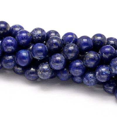 Natural Lapis Lazuli Round Beads Strands