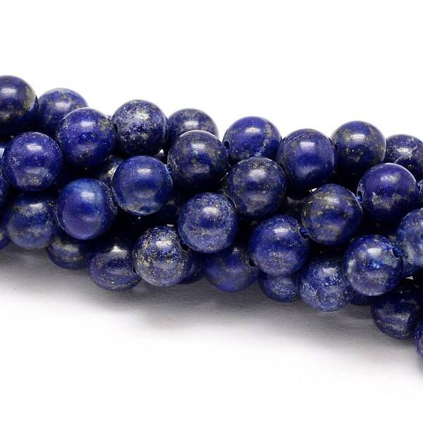 Natural Lapis Lazuli Round Beads Strands