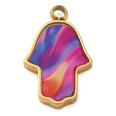 304 Stainless Steel Enamel Pendants