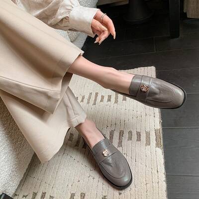 CHIKO Berlynn Round Toe Block Heels Loafers Shoes