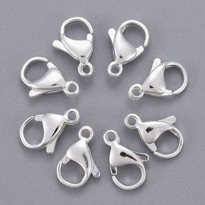 304 Stainless Steel Lobster Claw Clasps