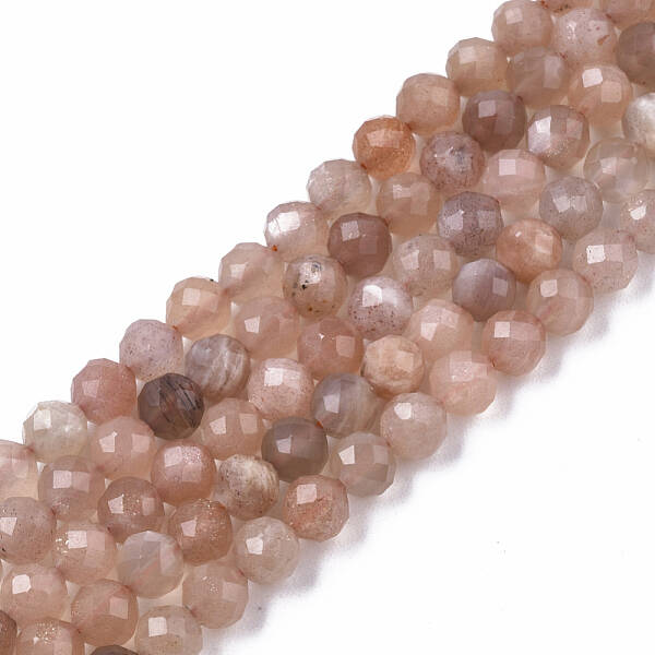 Natural Sunstone Beads Strands