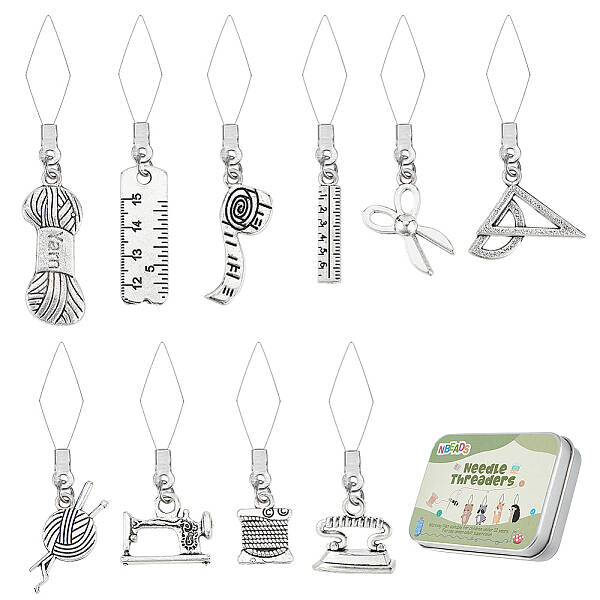 20Pcs 10 Style 304 Stainless Steel Threaders