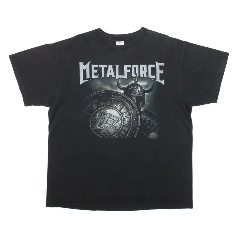 Metalforce Mens Band T-Shirt Black XL