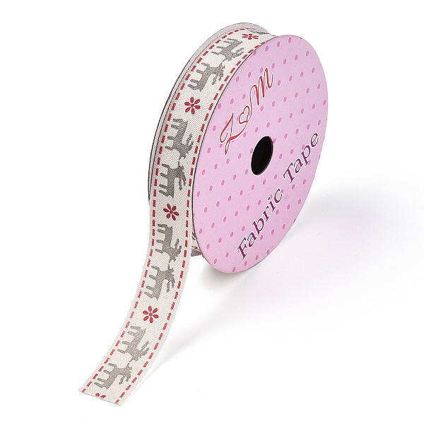 Single Face Printed Cotton Ribbons