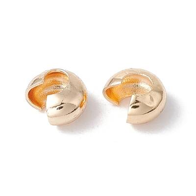 Brass Crimp Beads Covers