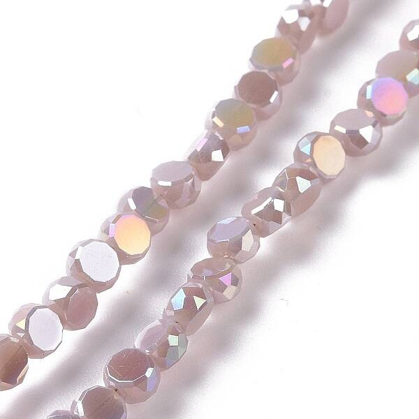 Electroplate Glass Beads Strands