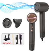 1500WFast Drying Hair Dryer - 110,000 RPM Brushless Motor | High Speed Fast Drying, Frizz Control & Smoothing, 2 Speeds & 3 T...