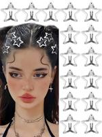 Star Design Hair Clips, Mother's Day Gift, Fashionable Hair Accessories for Women & Girls, Cute Lovely Hairwear for Daily Use...