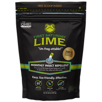 First Saturday Lime Insect Repellent - 20 LB Bag - Multi-Purpose Insect Control for Gardens, Homes, and Barns