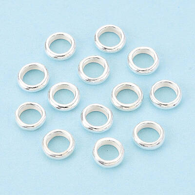 925 Sterling Silver Spacer Beads
