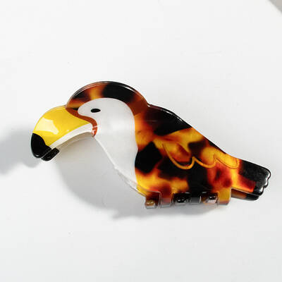 Animal Hair Claw Clip