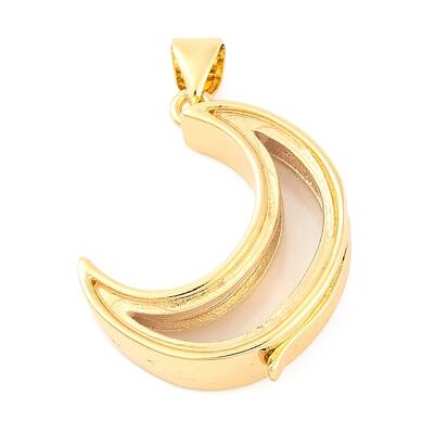 Rack Plating Brass Locket Pendants