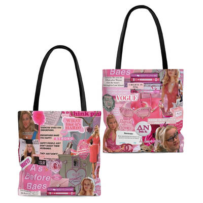 Tote Bag Handbag Got Hot Pink Elle Woods Tote Bag