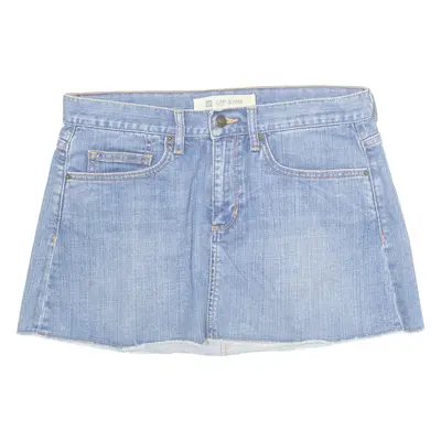 GAP Womens Mini Skirt Blue Short Denim UK 10