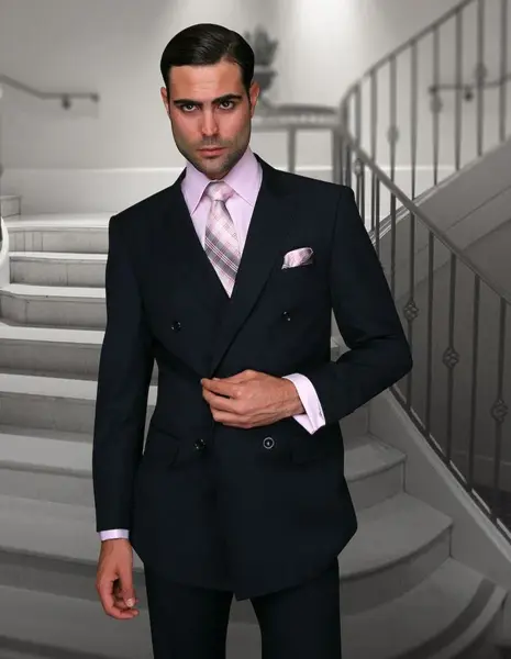 Bold Men's 2-Piece 100% Wool Fashion Suit Statement Color