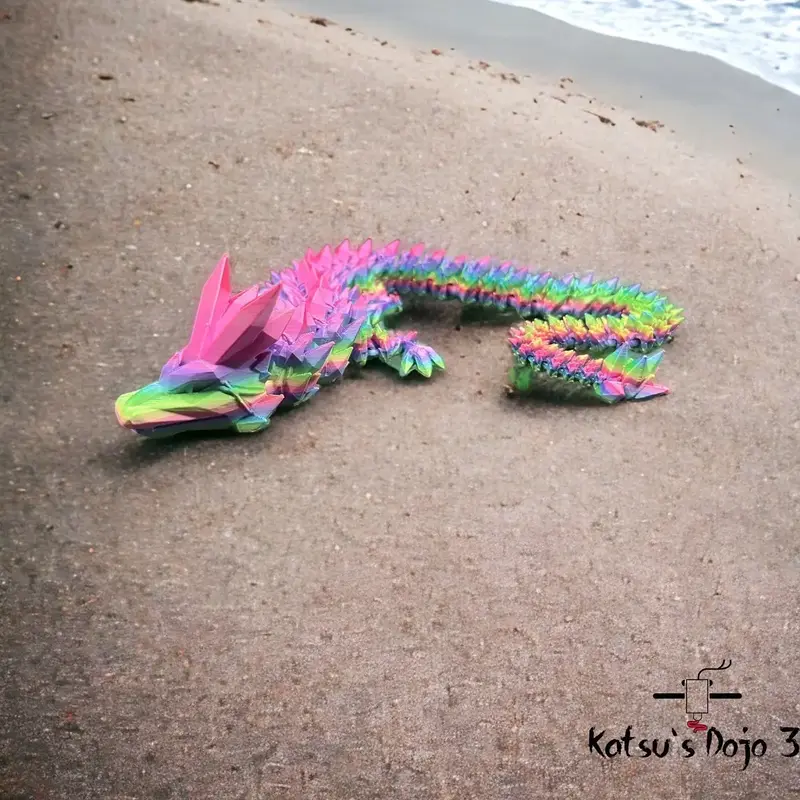 Large Crystal Dragon | Fidget