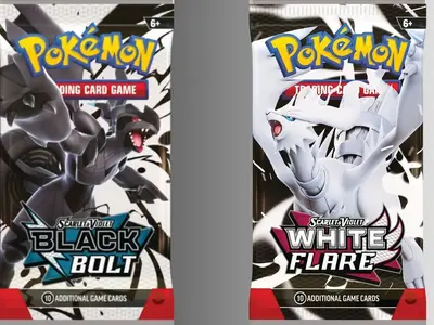 Black Bolt and White Flare Booster Pack - Pokémon TCG