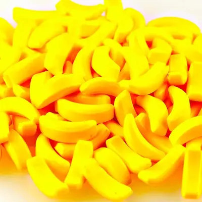 Bananarama Tropical Extravaganza - Banana Flavor Hard Candy, 0 Trans Fat, Gluten- Free, 1LB Party Pack Sweet Snack