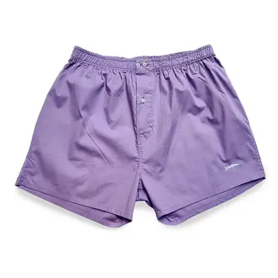 Lilac Cotton Boxer Shorts | Size: XL