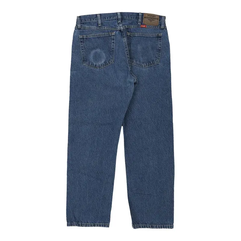 Wrangler Jeans - 34W 30L Blue Cotton