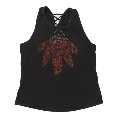 Harley Davidson Top - XL Black Cotton
