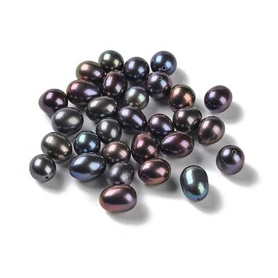 Dyed Natural Cultured Freshwater Pearl Beads