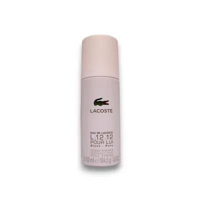 Lacoste, Water of Lacoste, L.12.12, Blanc, Deodorant, Spray, for men, 150 ml