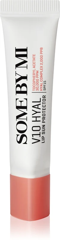 Some By Mi V10 Hyal protective lip balm SPF 15 color Rosy 7 ml
