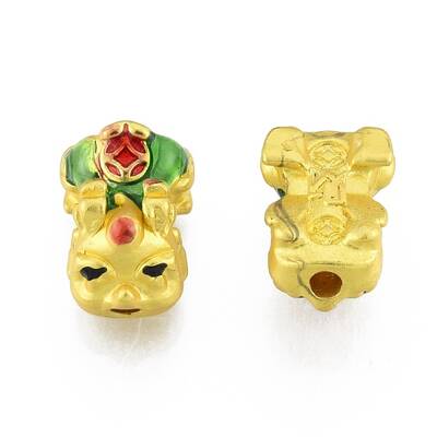 Alloy Enamel Beads