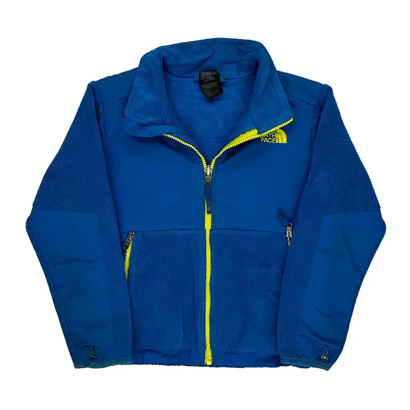 Age 7-8 The North Face Fleece - Small Blue Polyester | Size: small