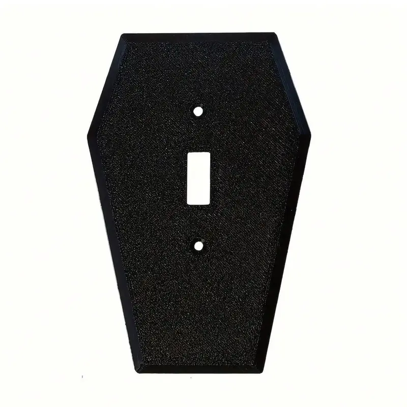 Coffin Light Switch Cover, Single Toggle Switch Plate for Home Decor, Spooky Decor Switch Cover, Wall Decor