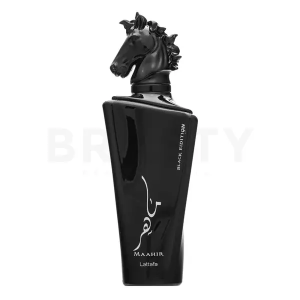 Lattafa Maahir Black Edition Cologne for Men - Eau de Parfum Spray 3.4 oz