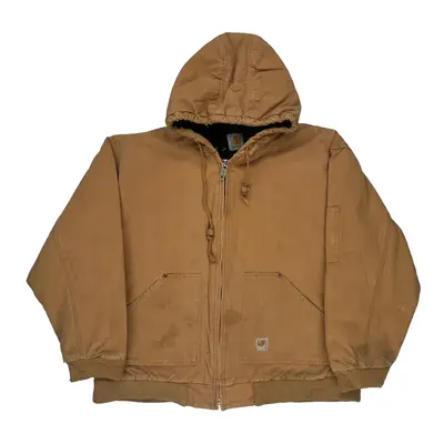 Lightly Worn Carhartt Jacket - 2XL Brown Cotton