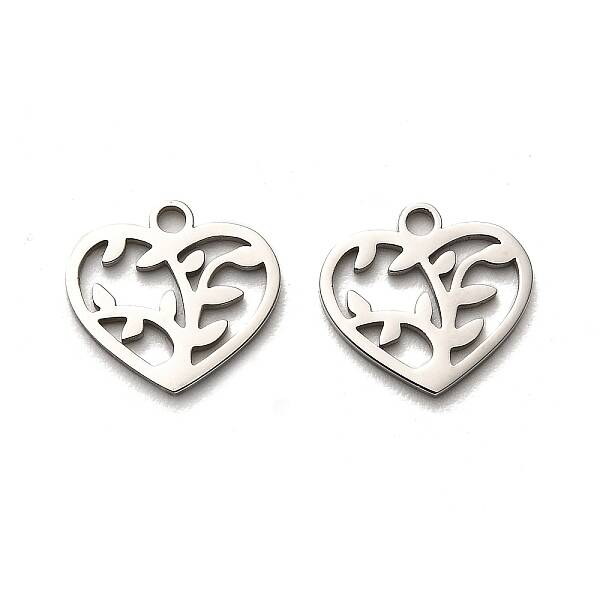 Non-Tarnish Valentine's Day 316 Surgical Stainless Steel Charms