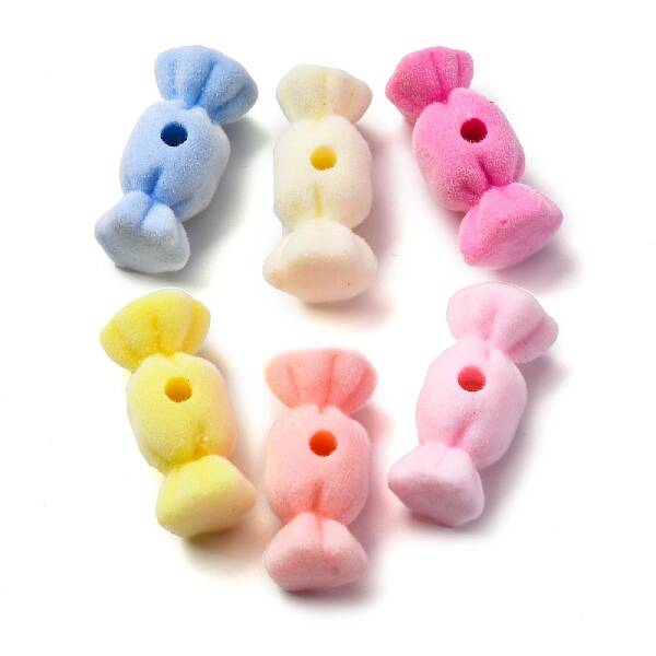 Flocky Resin Beads