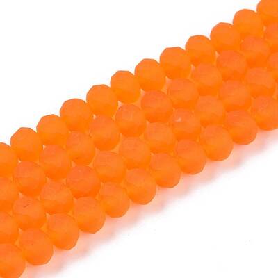 Transparent Glass Beads Strands