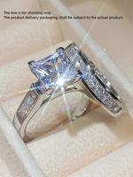 Artificial Zircon Decorated Ring, Fashion Accessories for Women, Trendy All-match & Exquisite Jewelry for Birthday Gift