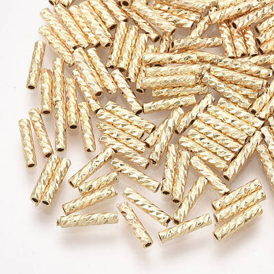 Brass Fancy Cut Beads