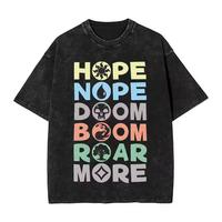 T Shirts Magic Games Gathering MTG Vintage T-Shirt Oversize Streetwear Cotton Printed Tops Tee Shirt for Men Women Clothes Me...