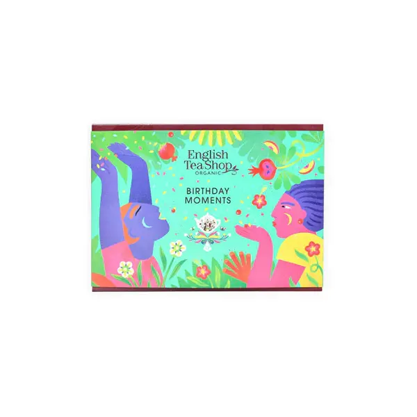 English tea shop BIO Tea Birthday Moments 12 pyramids