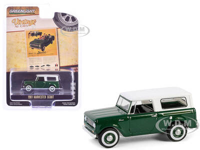 1961 Harvester Scout Green Metallic with White Top \