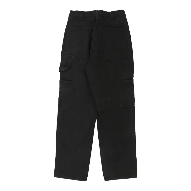 John Galt Carpenter Trousers - 26W 27L Black Cotton