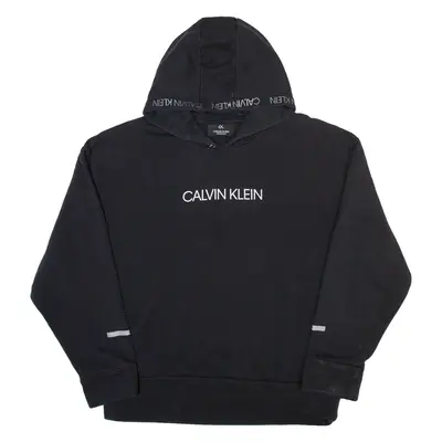 CALVIN KLEIN PERFORMANCE Womens Black Hoodie M