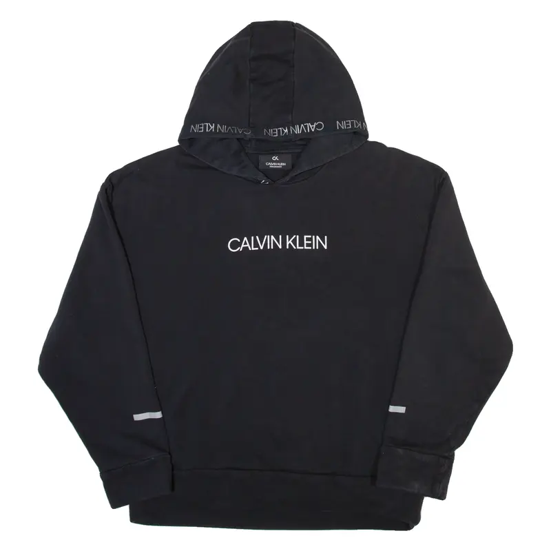 CALVIN KLEIN PERFORMANCE Womens Black Hoodie M