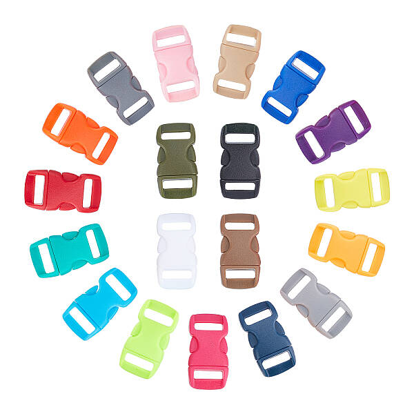 Plastic Adjustable Quick Side Release Buckles