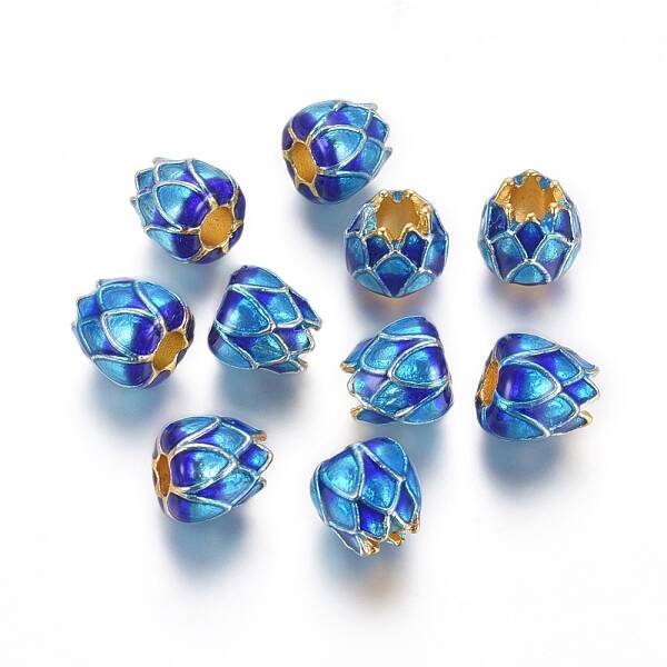 Golden Plated Alloy European Beads