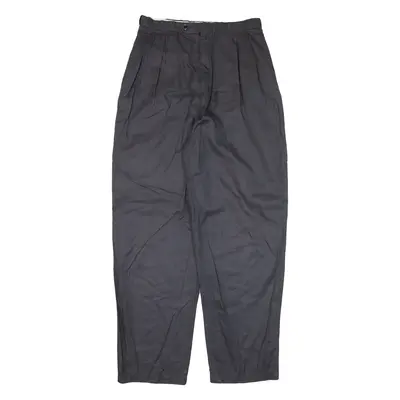 Trousers Grey Loose Tapered Womens W27 L30